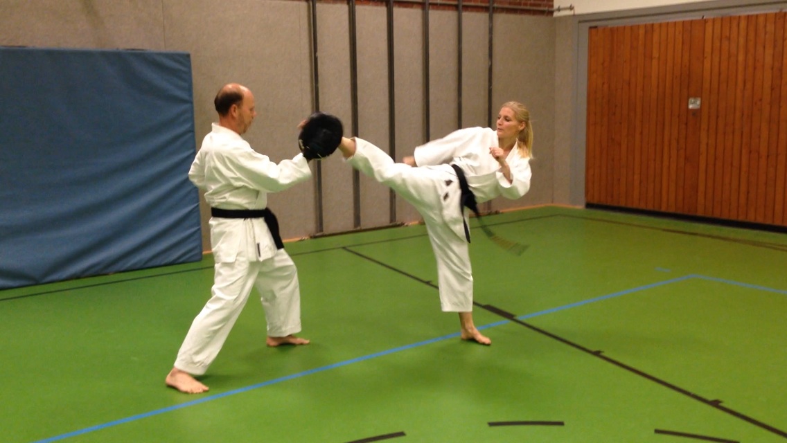 Kumite-Pratzentraining
