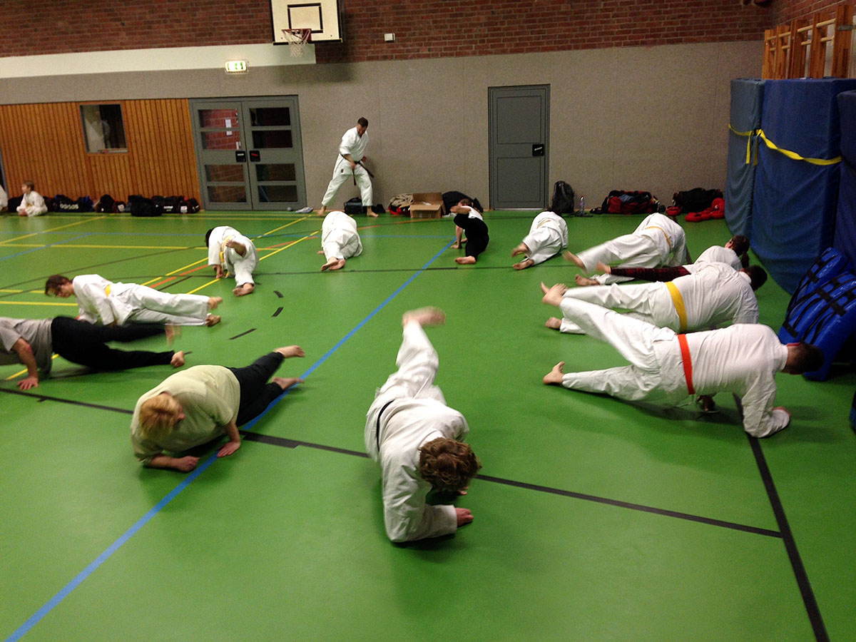 Power-Training mit Beintechniken