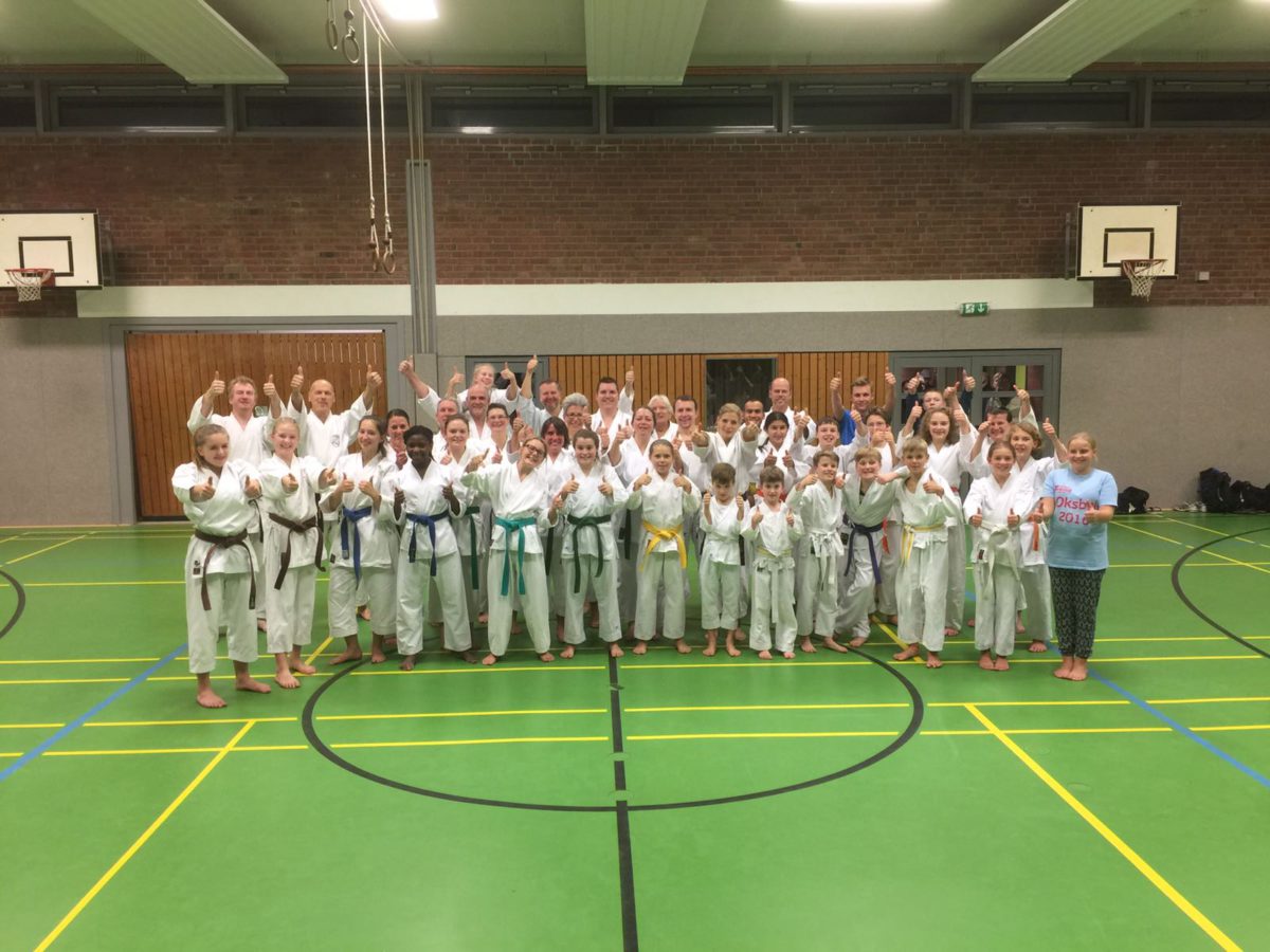 Motivation 2016 - Bild zum Beitrag "Prüfungsprogramm, Kata-Kombinationen, Kumite und Mae-Geri"